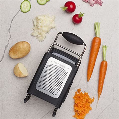 microplane 4 sided stainless steel multi purpose box grater|cuisipro 4 sided grater review.